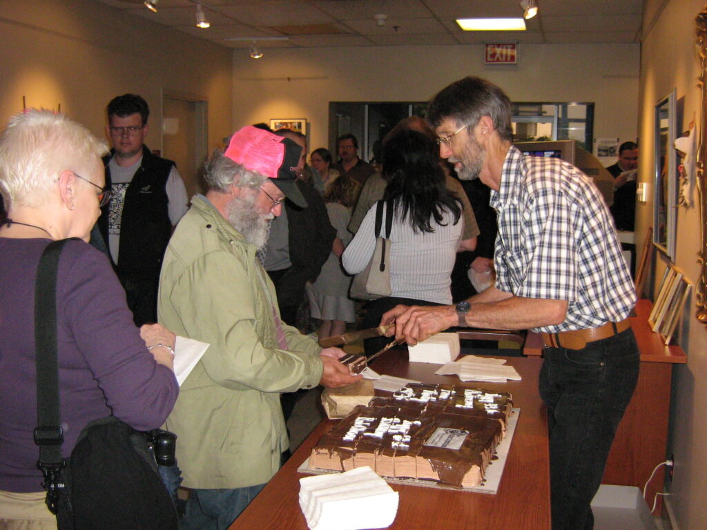 June 2006 Every June 14ish, MM’s anniversary, a cake was served after the film. A celebration!