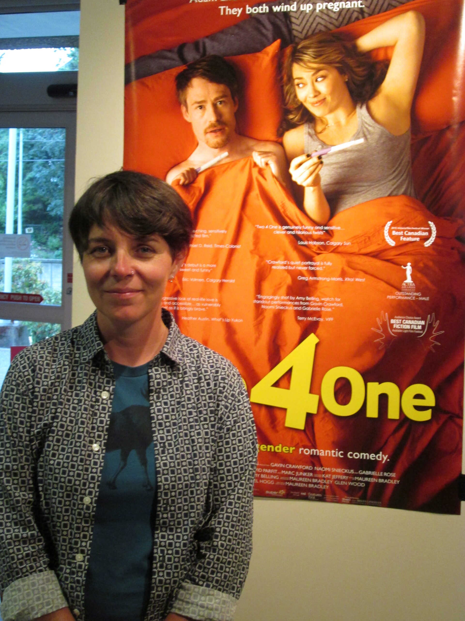 July 2015 Victoria’s Maureen Bradley with her feature “Two4One”.