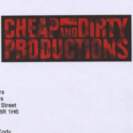 2007 Cheap and Dirty Productions Letter