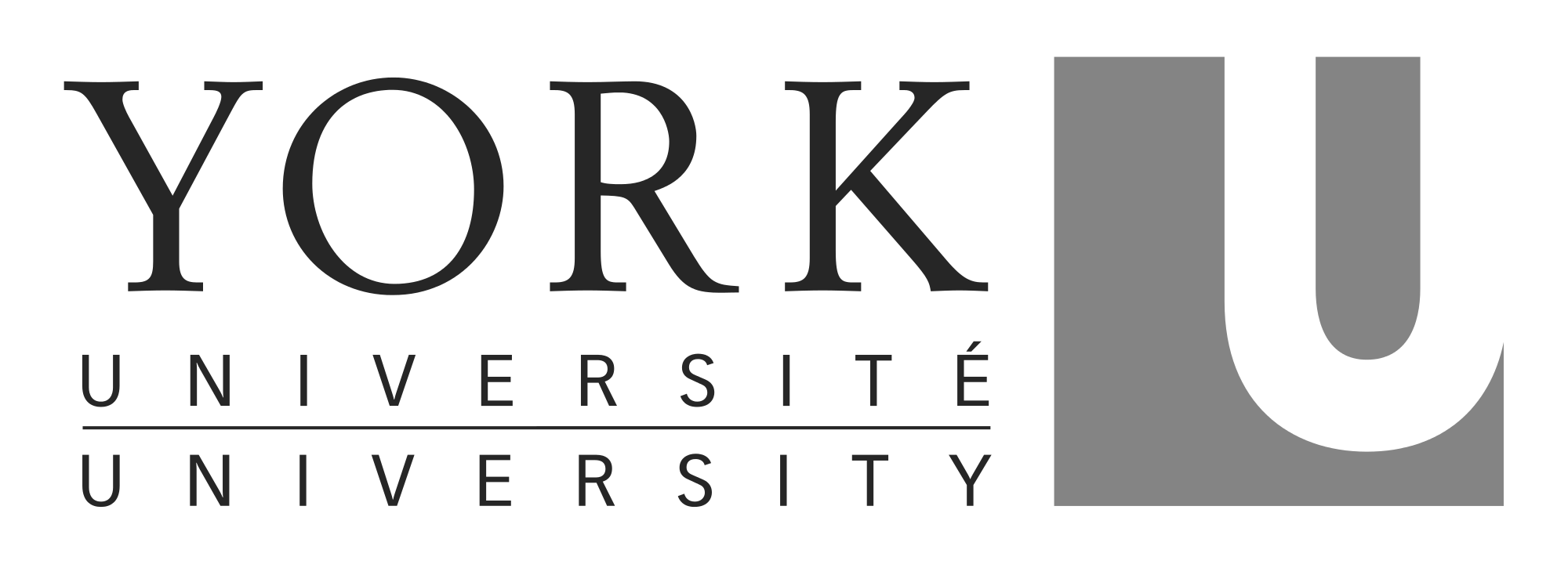 (English) York University Logo